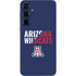 University of Arizona Wildcats Logo Split Blue Galaxy A36 5G Skin